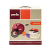 Omnia Kit 2 - Backofen Classic 2 l für den Herd mit Lochblech, Silikonformen, Tragegriff und Tasche