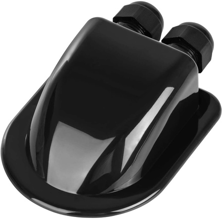 7Stück.- Halterungen BLACK für Solarmodule für Wohnmobile, Yachten, Boote und Wohnwagen