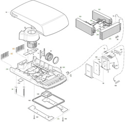Auslassgitter für Aventa Comfort