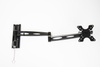 Carbest Simon Luxus XL 493984 TV-Halterung - Doppelarm 650 mm, schwarz glänzend, VESA 50/75/100, Bildschirme 13-30 Zoll, bis 10 kg