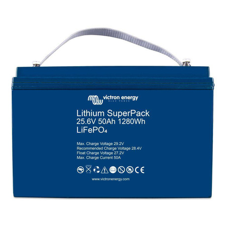 Lithium-SuperPack 25,6V/50Ah (M8) Victron-Akku