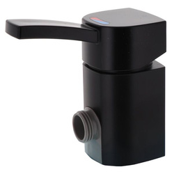Einhebelmischer Capri Duschanschluss ½", schwarz