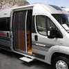 Horrex Plissee Fliegenschutztür für die Schiebetür von Fiat Ducato, Peugeot Boxer, Citroën Jumper ab 2007, Opel Movano ab 2021, RAM ProMaster ab 2013, Dach H2/H3, schwarz