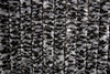 Carbest Chenille Türvorhang 56 x 205 cm, schwarz/grau - für Wohnwagen- und Wohnmobiltüren, gegen Insekten und Zugluft