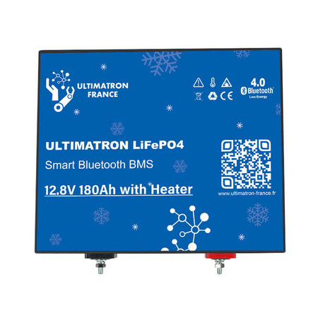 180Ah LiFePO4 12.8V ULTIMATRON beheizter Untersitz-Akku