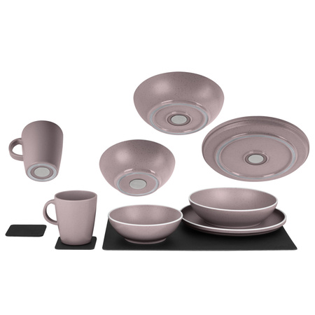 Geschirrset Dolomit magnetisch