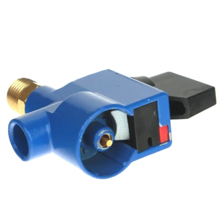 Adapter für Gabelstapler-Gasflaschen 22 mm Click-On auf 1/4" 18NPT