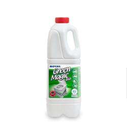 ROYAL Green Magic Bio 1 l - Sanitärzusatz für den Fäkalientank von Campingtoiletten, Kiefernduft