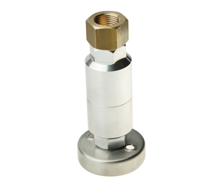 GasBank DISH-Tankadapter mit Rückschlagventil und Filter, 3/4" UNF JIC – für GasBank Multi und Alugas