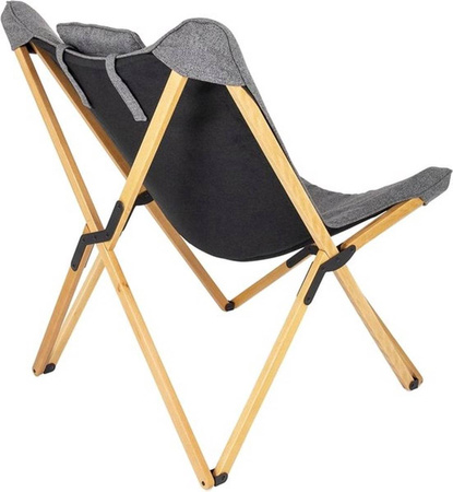 Bo-Camp Klappbarer Campingstuhl L Grau Urban Outdoor - Wembley - Nika