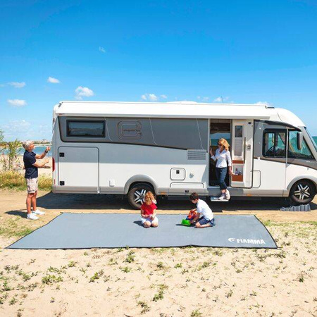 Fiamma Patio-Mat Zeltteppich 290 x 250 cm - atmungsaktives Polypropylen, für Markisen 300-310 cm