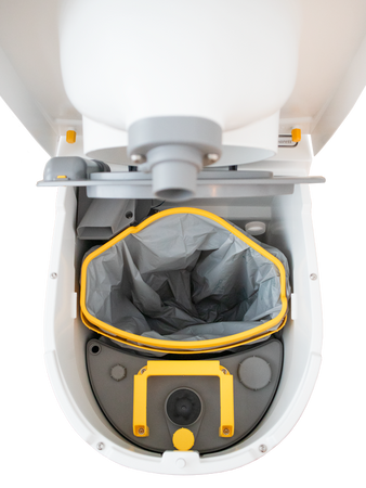 Separett Tiny Trenntoilette mit Urinbehälter 7,5 l, 12 V / 230 V