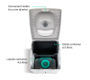 TROBOLO WandaGO Lite mobile Trenntoilette 3,6 kg - Camper, Van, ohne Wasser und Chemie