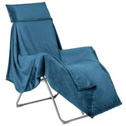 Fleecedecke mit Überwurf