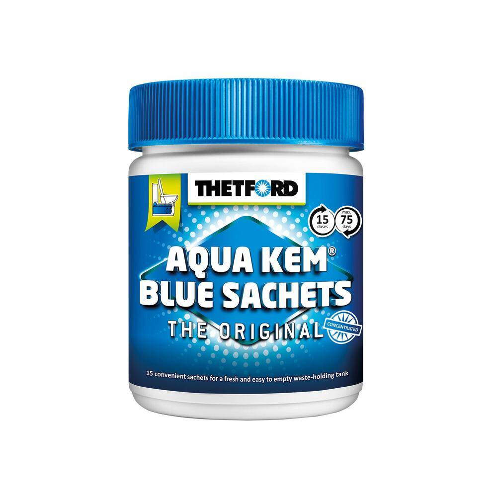Thetford Aqua Kem Blue Sachets 15 Stück für Kassettentoiletten