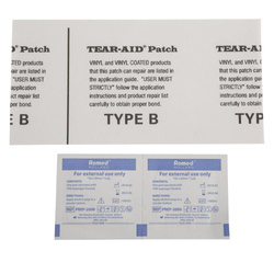Reparaturset für PVC-Gewebe Tear-Aid Set B 15 x 7,7 cm