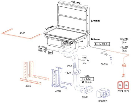 XC Duo - Kombiniertes Dieselkochfeld und Heizung 1,8 kW - Wallas