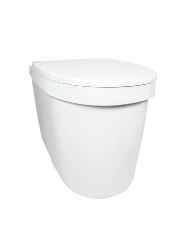 Separett Tiny Trenntoilette mit Urinablauf Ø32 mm, 12 V / 230 V