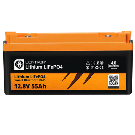 55Ah LiFePO4 LIONTRON 12.8V LX smart BMS Bluetooth 10kg Akku