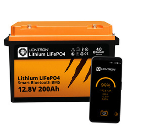 200Ah LiFePO4 Akku LIONTRON 12.8V LX smart BMS Bluetooth 28kg