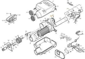 Abluftventilator Ø76 für Trumatic E-2400
