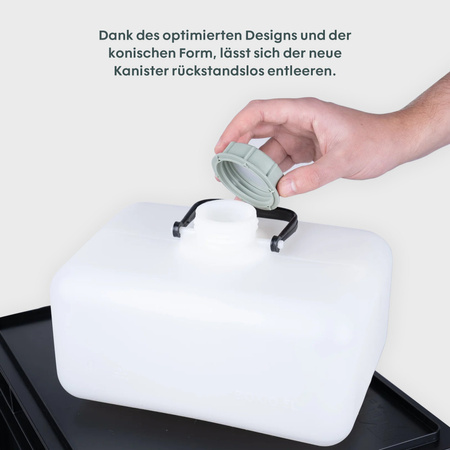 BOXIO CANISTER - Kanister 5 l aus HDPE für BOXIO TOILET und BOXIO WASH