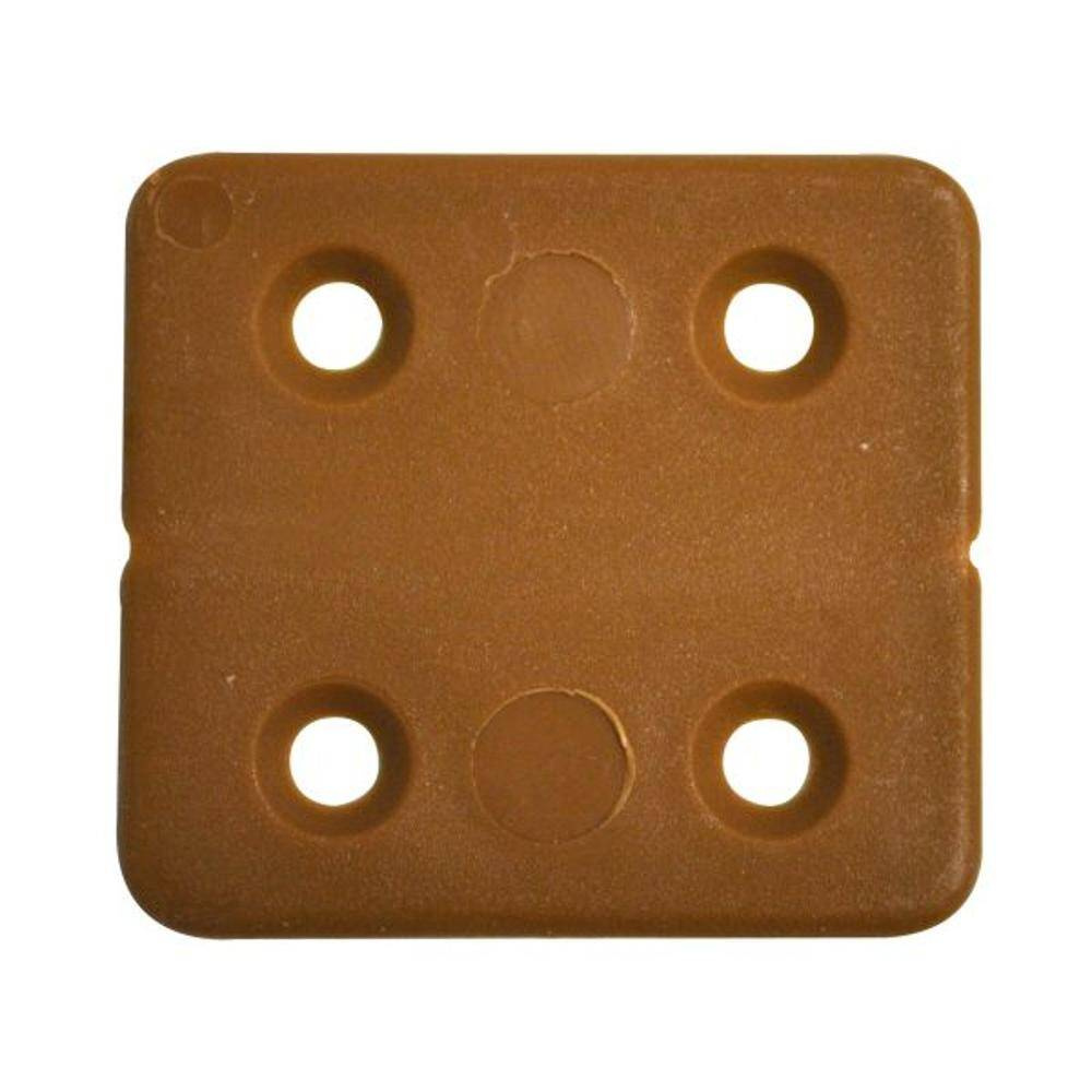 FAWO PVC-Scharnier 40 x 40 mm, braun