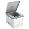 Trelino Evo S Trenntoilette Komposttoilette Weiß, 4,5 l / 6,5 l, Soft-Close, ohne Wasser und Chemie