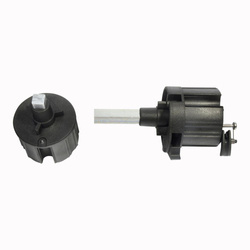 Tuchrollenendkappen TO 8000, Satz links und rechts