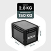 BOXIO TOILET PLUS - Trenntoilette im Euroboxformat mit Starterset