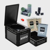 BOXIO TOILET MAX+ - Trenntoilette Komplettset mit Sitzerhöhung SOLO UP