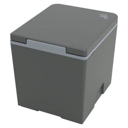 Trelino Evo M Trenntoilette Komposttoilette Anthrazit, 5 l / 8 l, Soft-Close, ohne Wasser und Chemie