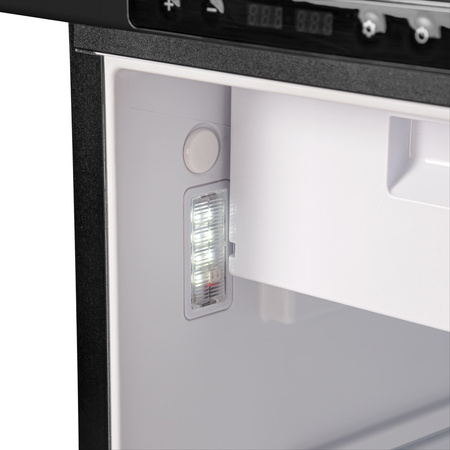 Yolco KL50D Einbau-Kompressorkühlschrank 44 l - Dual-Zone mit Gefrierfach, 12/24 V, Bluetooth, für Wohnmobil