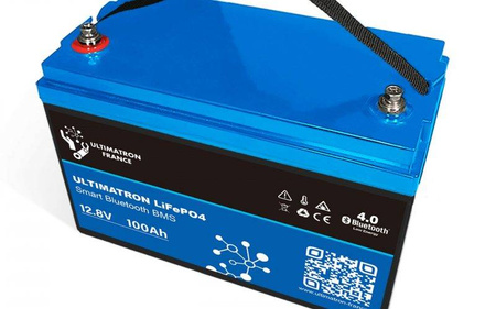 100 Ah ULTIMATRON LiFePO4 Smart BMS Batterie 12.8V