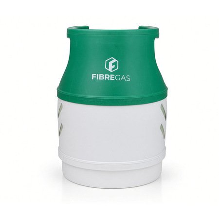 FibreGas 13,7 l (5,5 kg) Verbundgasflasche mit G.12-Ventil
