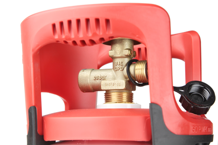 GasBank LS 8 kg - DUPLEX Leichtstahlflasche mit Füllmengenbegrenzungsventil (OPD) bis zu 80%