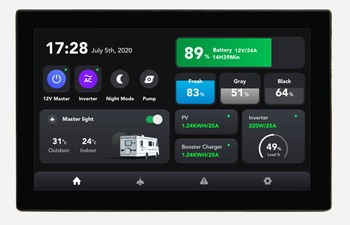 7'' LCD-Bedienfeld mit Bluetooth TBB Power