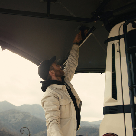 horntools Markise Horizon 270° 250 cm (Fahrerseite)