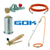 GOK Dachdecker-Brennerset ∅50 750mm 4,7 kg/h