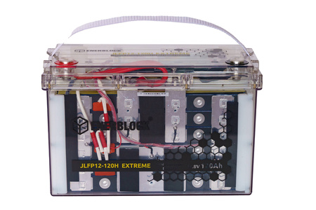 120AH LITHIUM LiFePO4 ENERBLOCK 12.8V Akku mit Heizmatte