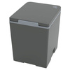 Trelino Evo L Trenntoilette Komposttoilette Anthrazit, 10 l / 10 l, Soft-Close, ohne Wasser und Chemie