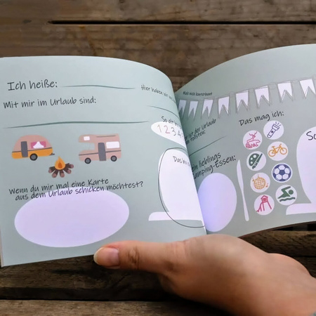 Freundebuch Meine Camper-Freunde Kids Edition