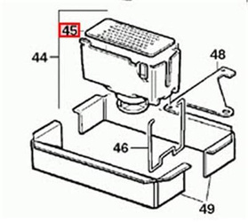 TRUMA S-5002/S-5004 Insektenschutznetz für Erdgas