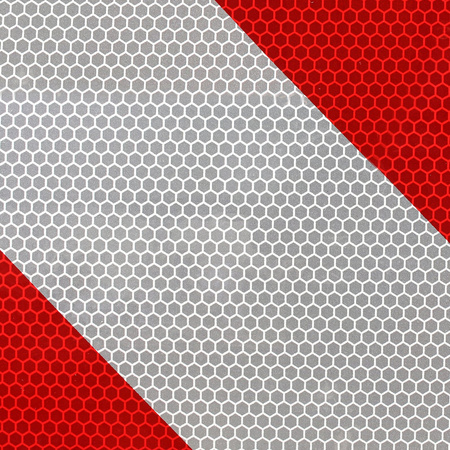 EAL Warnschild 2in1 aus Aluminium, rot-weiß, 50x50 cm