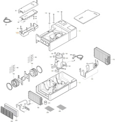 Elektronikgehäuse für Saphir Compact-Klimaanlagen