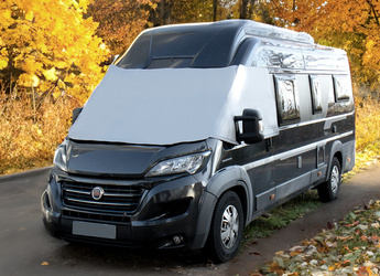 Außen-Thermoisolierung Fahrerhausscheiben Renault Master 2005-2010 - Carbest X-Trem Außenisoliermatte
