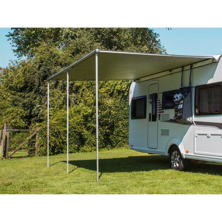 Thule Omnistor 1200 Sackmarkise 3,75 x 2,50 m für die Kederschiene am Wohnwagen - weiß, Modell 307266