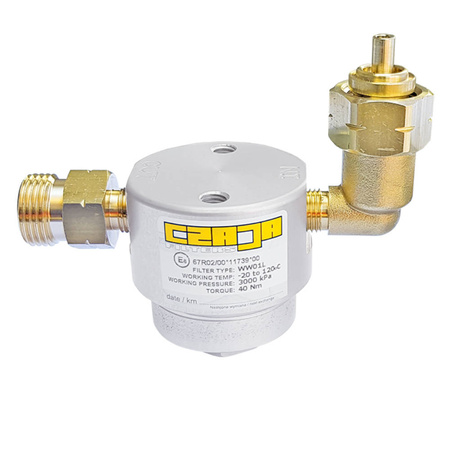 Filtereinsatz DIN, G12, KLF für Gasflaschen und Wagen - CZAJA