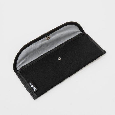 BOXIO EAT BAG - Bestecktasche aus Filz für Campingbesteck für 4 Personen