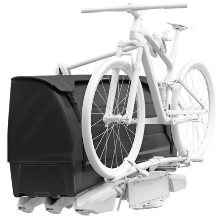 Fahrradhalter für Fahrradträger Thule EasyFold 3 3 Bikes mit Thule Heckbox Onto 2